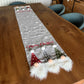 Christmas 3D Gnomes Table Runner