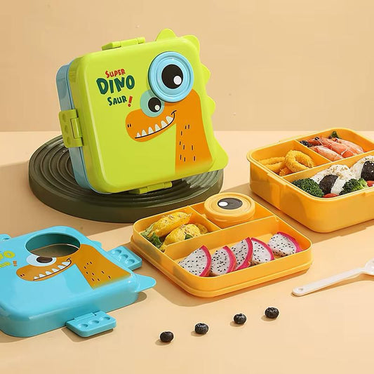 Kids Dinosaur Plastic Lunchbox
