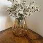 Amber Glass Vase