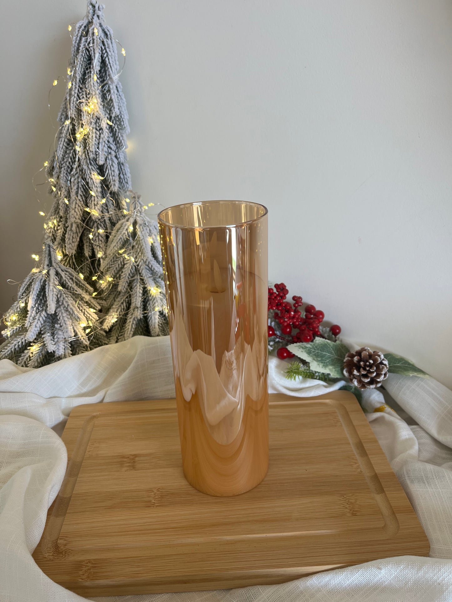 Gold Electric Candle