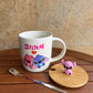 Stitch Ceramic Mug with 3D Cover & Spoon
