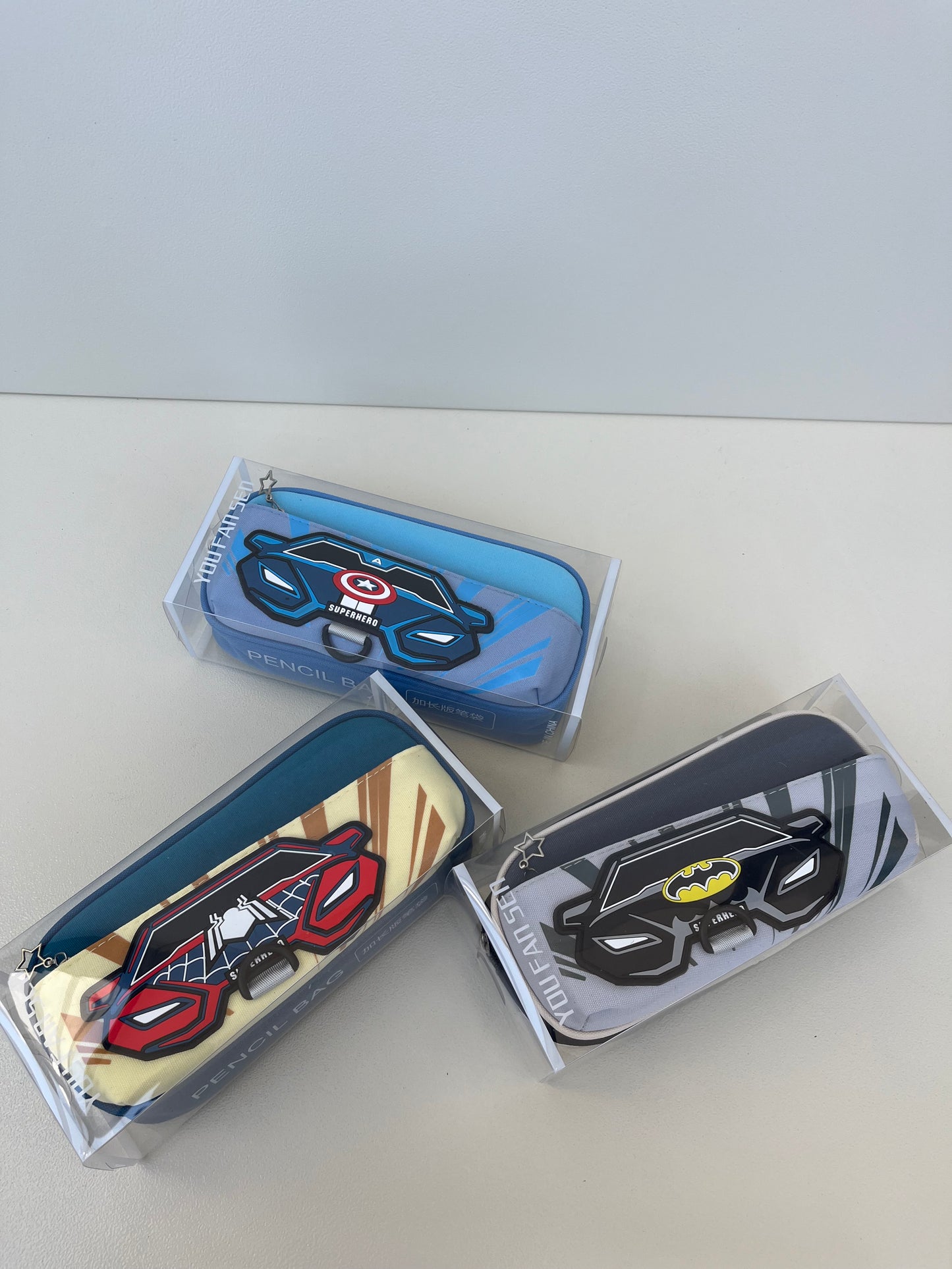 Super Heroes Car Pencil Case