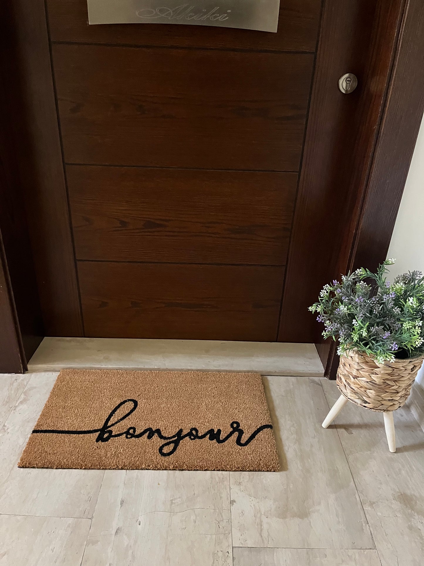 Bonjour Doormat