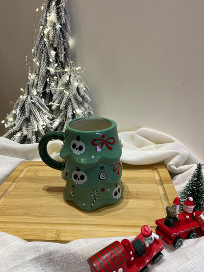 Christmas Scary Tree Mug