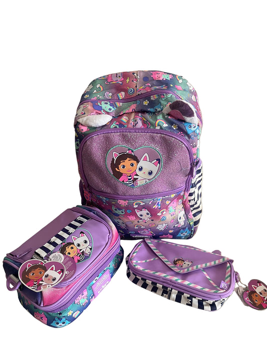 Smiggle Backpack Gabby’s Dollhouse 3 pieces set