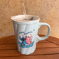 Stitch Ceramic Straw Cup & Mug