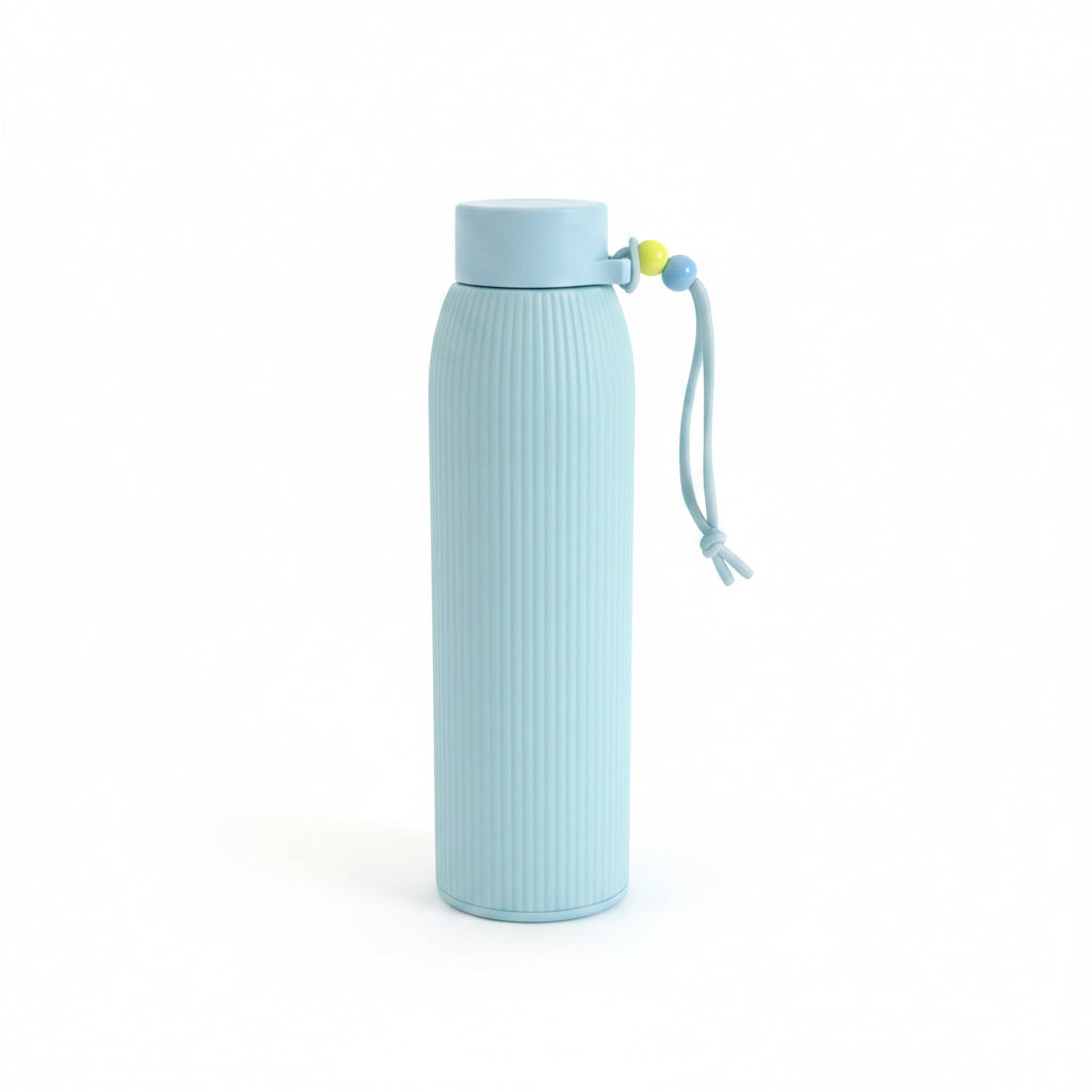 Glass bottle with Plastic Cover