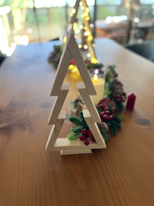 Christmas Handmade Customizable Wood Trees