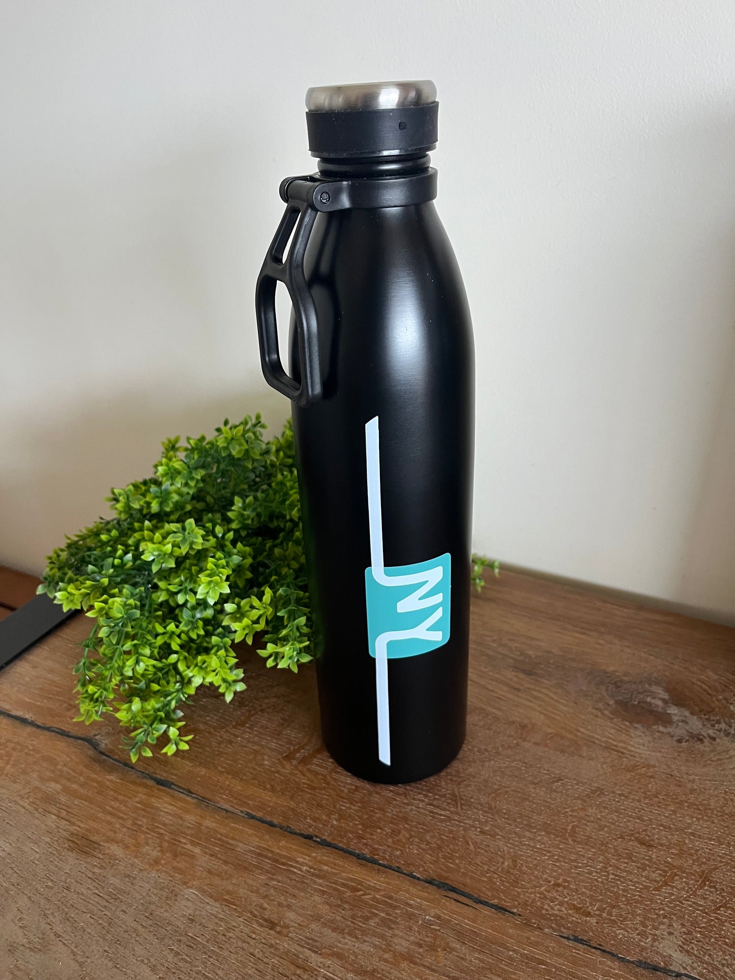 Stainless Straw Bottle 1L