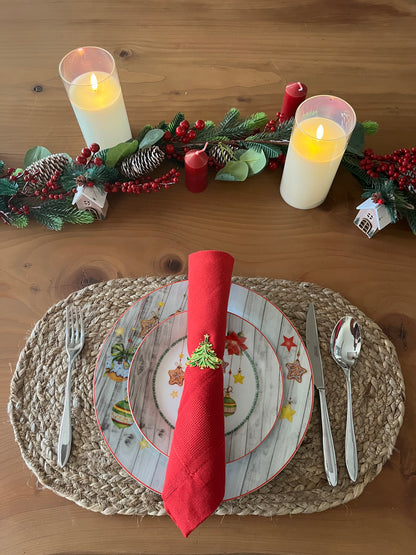 Christmas Tree Napkin Rings