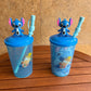 Stitch Plastic Straw Cup