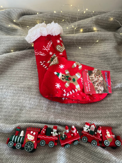 Christmas Slippers Socks