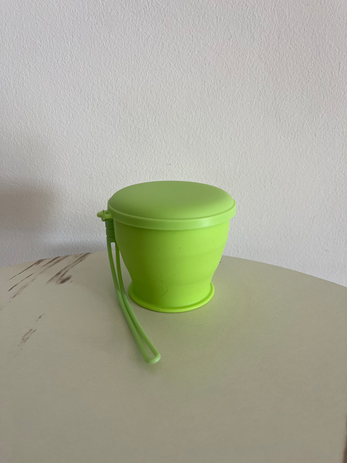Portable foldable silicone cup 200ml