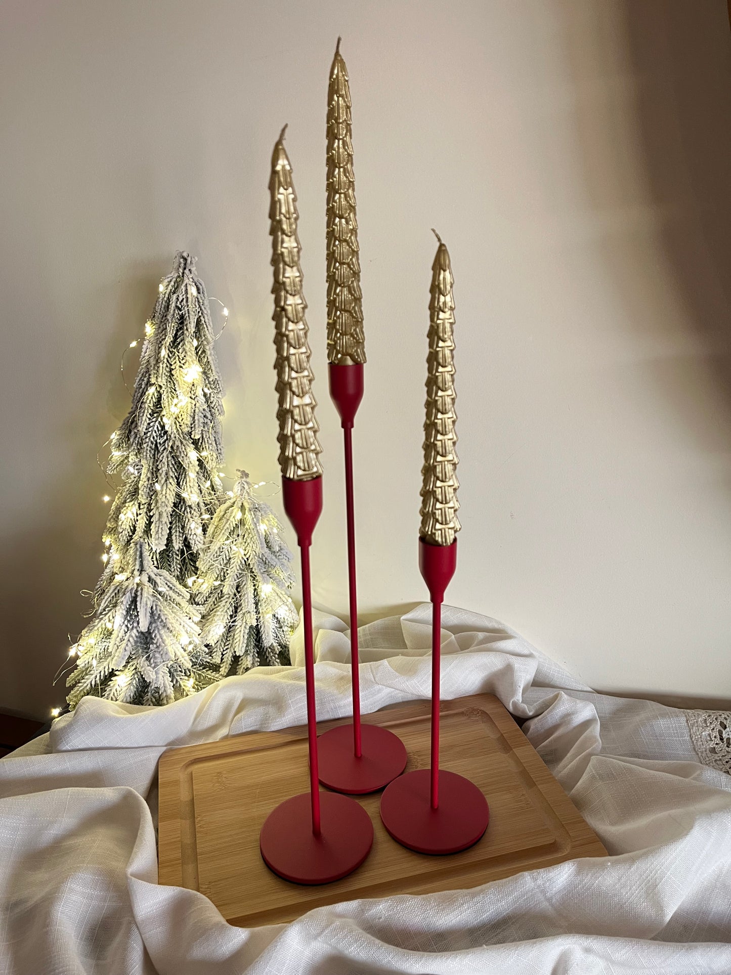 Colorful Candle Holder Set of 3