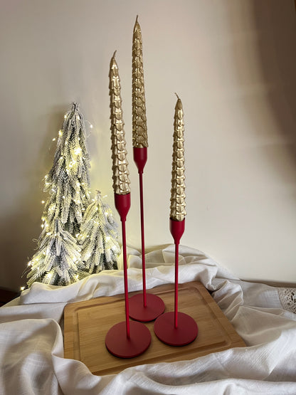 Colorful Candle Holder Set of 3