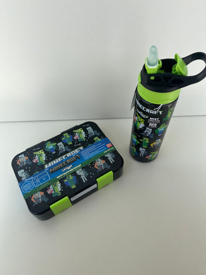 Smiggle Minecraft Lunchbox & Bottle