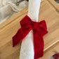 Christmas Bow Napkin Rings