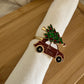 Christmas Car Napkin Rings