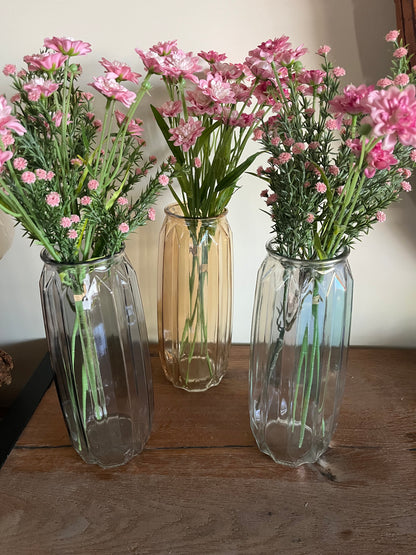 Transparent Glass Vase