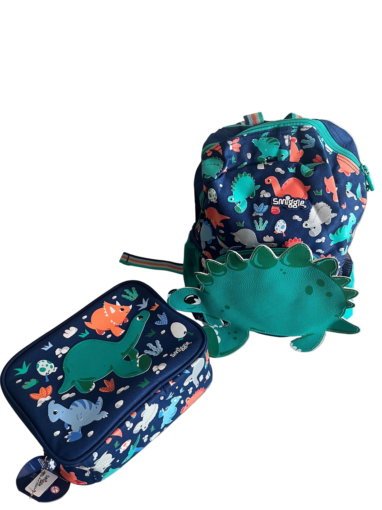 Smiggle Backpack Dinosaur 2 pieces set