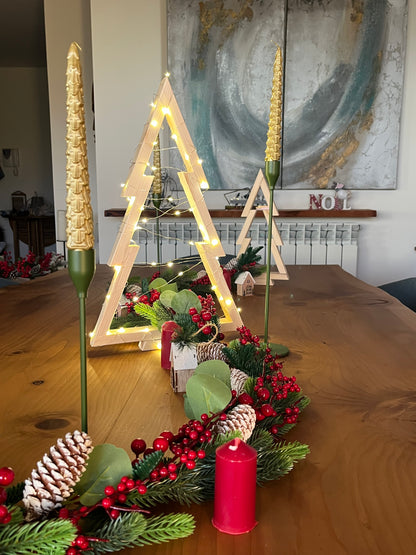 Christmas Handmade Customizable Wood Trees