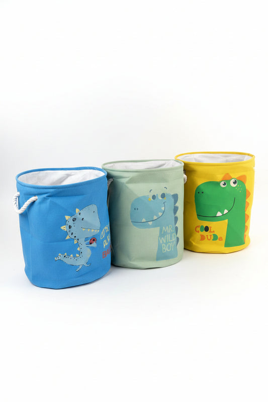 Kids Dinosaur Storage Basket