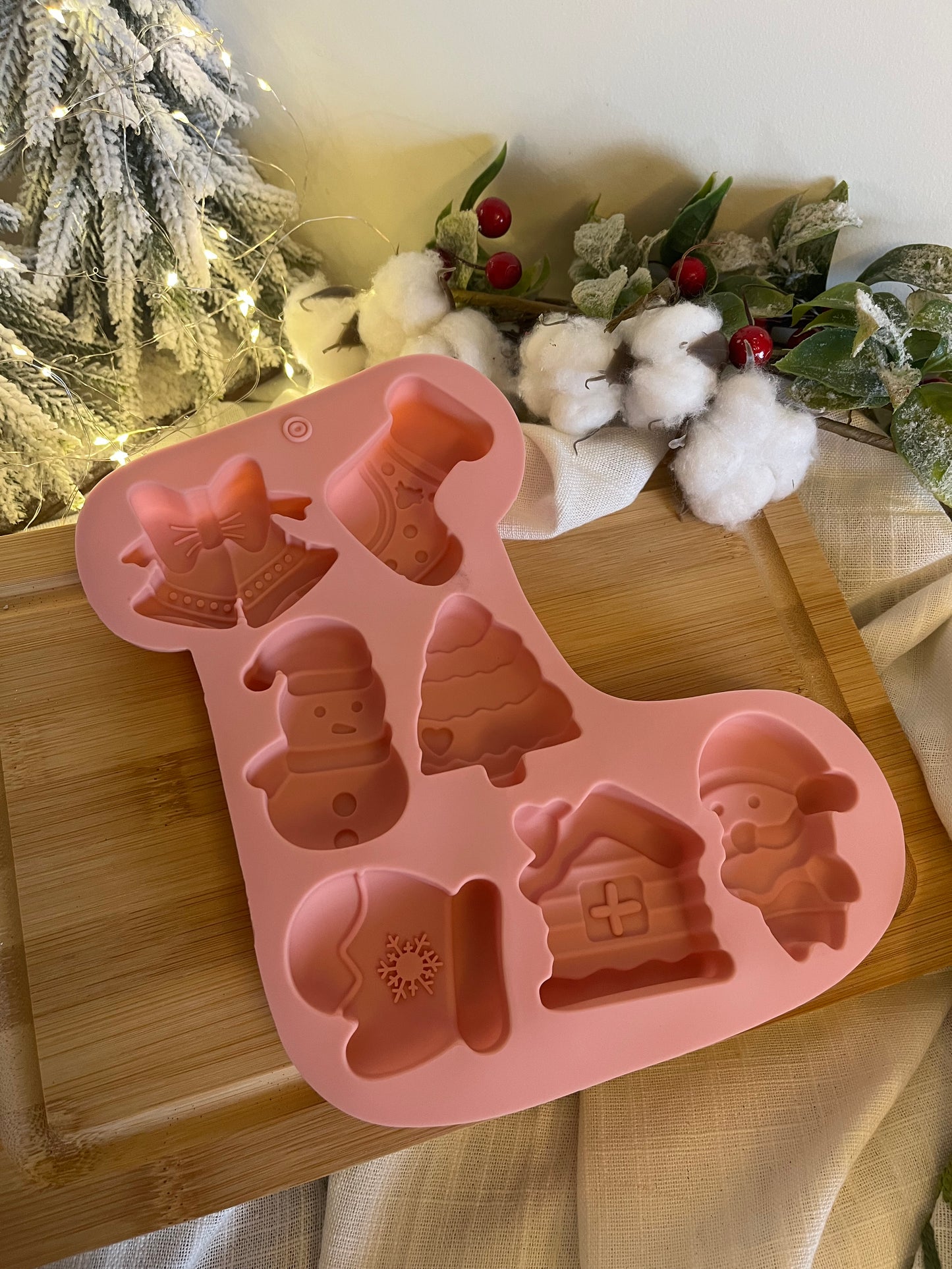 Christmas Silicone Mold - Several Shapes
