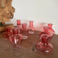 Mini vases set of 8