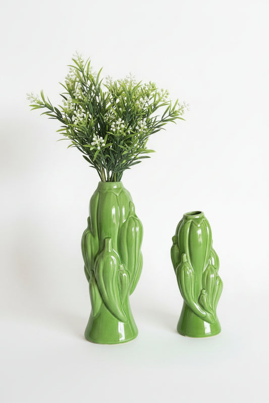 Green Pepper Vase