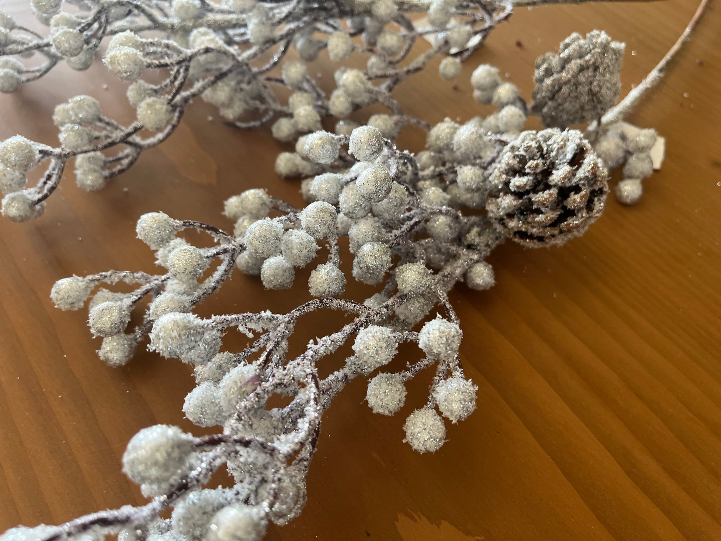 Christmas Bouquet white & silver