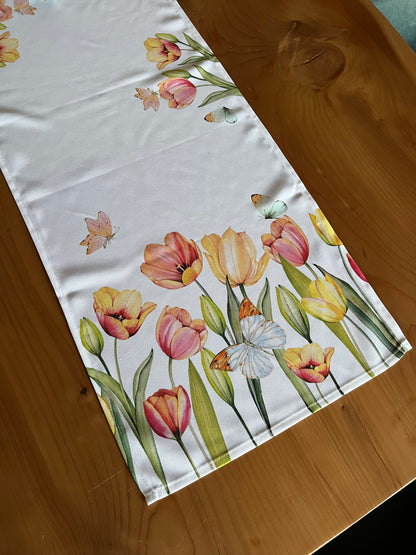 Tulip Garden Table Runner