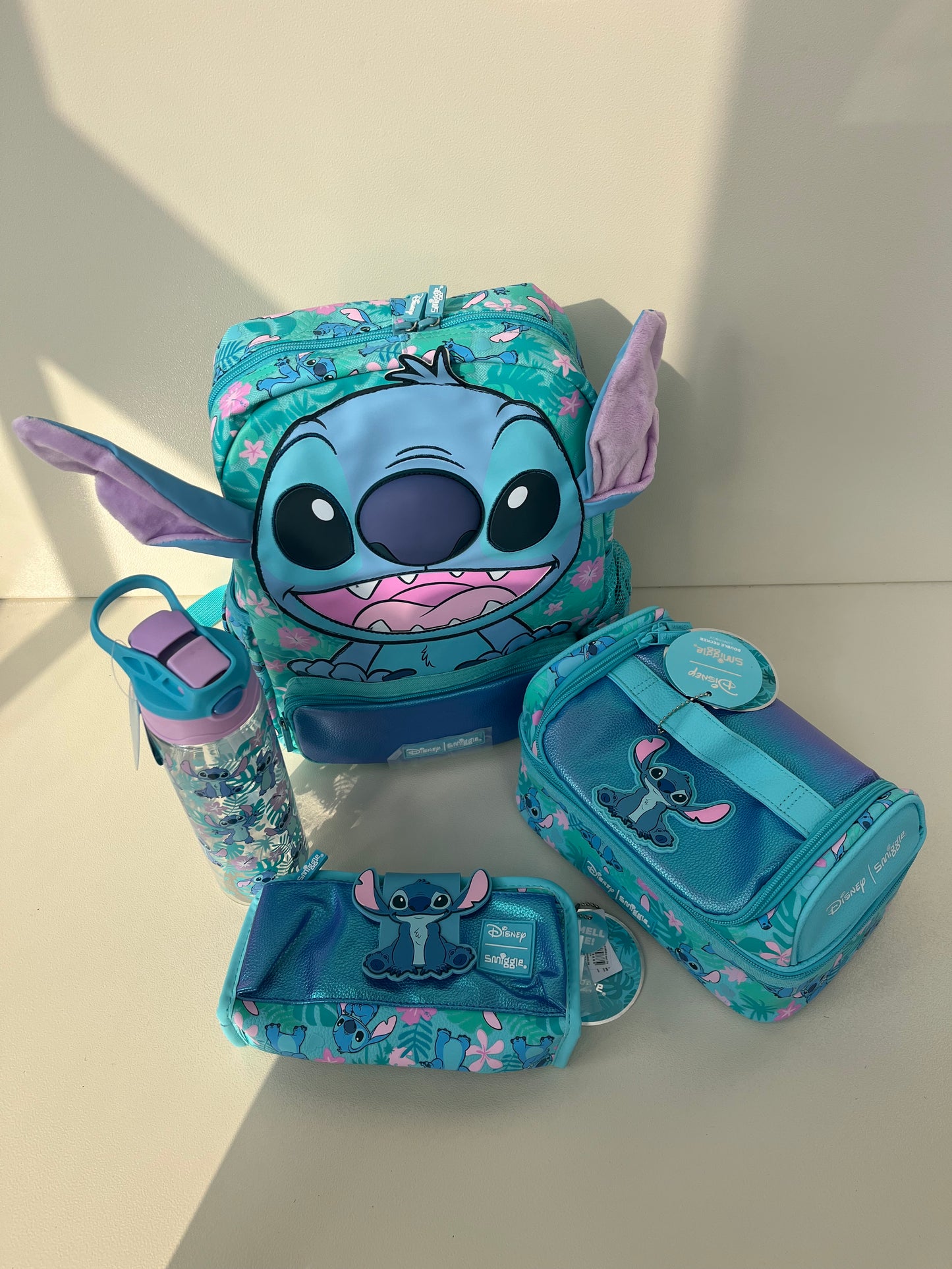 Smiggle Backpack Stitch 4 pieces Set