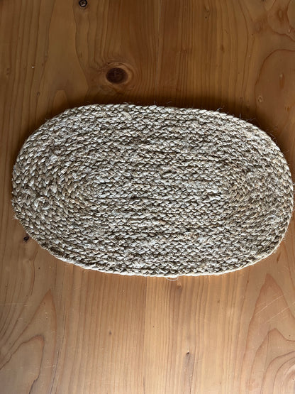 Handwoven Oval Placemat
