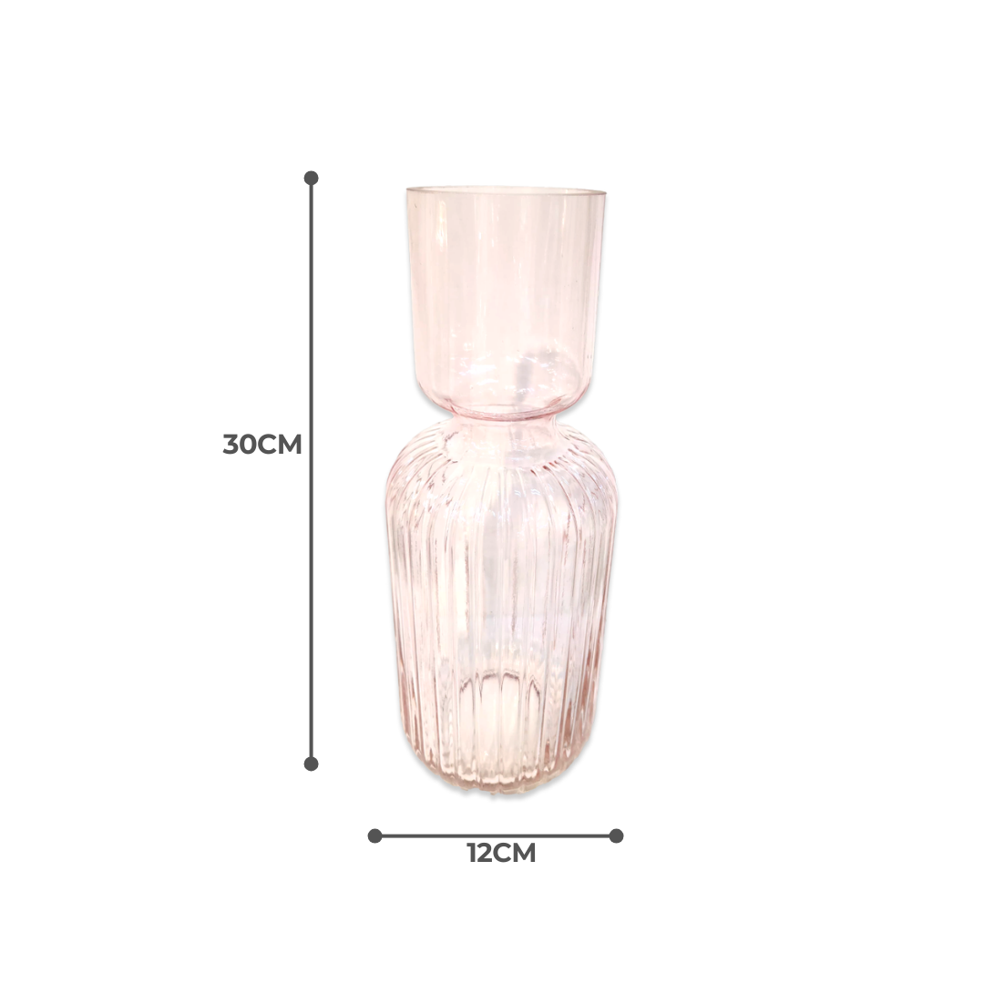 Long Strip Glass Vase