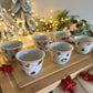 Christmas Coffee Cups Set of 12