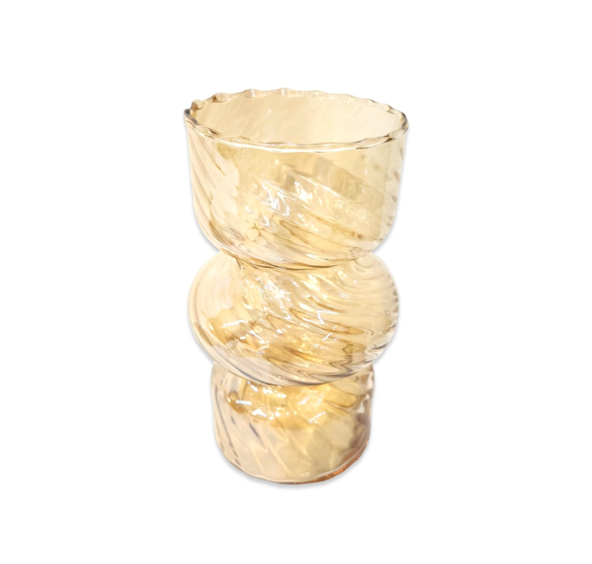 Swirl Glass Vase