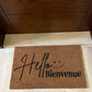 Hello Bienvenue Doormat