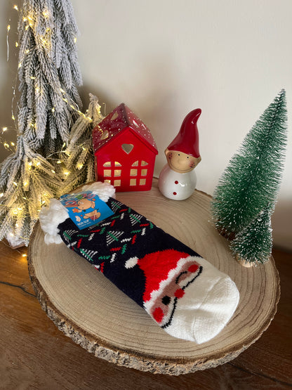 Christmas Kids Slippers Socks