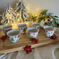 Christmas Coffee Cups Set of 12