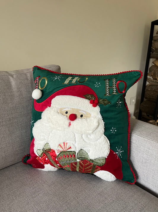 Christmas Santa Cushion Cover 45x45cm