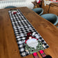 Christmas Wool Gnome Table Runner