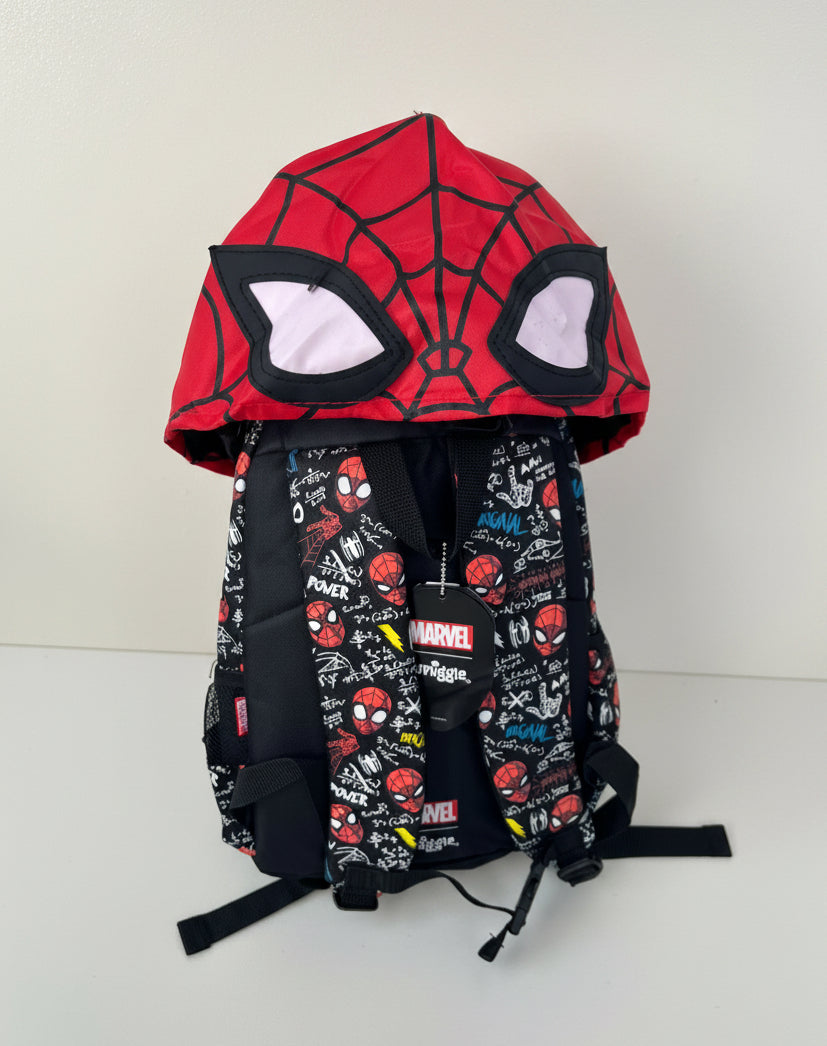 Smiggle Spider Man Hoodie Backpack 38cm