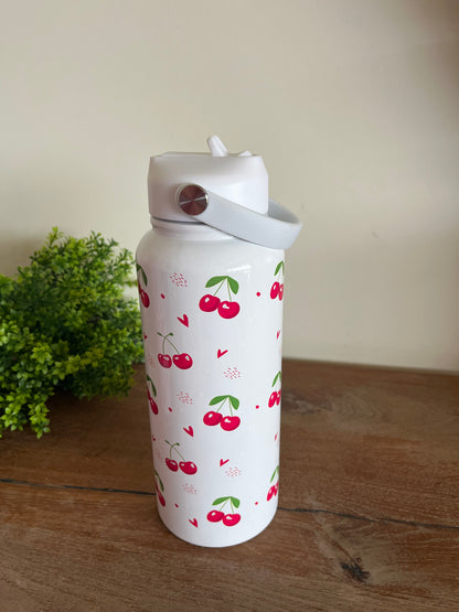 Insulated Straw Stainless Bottle 1L