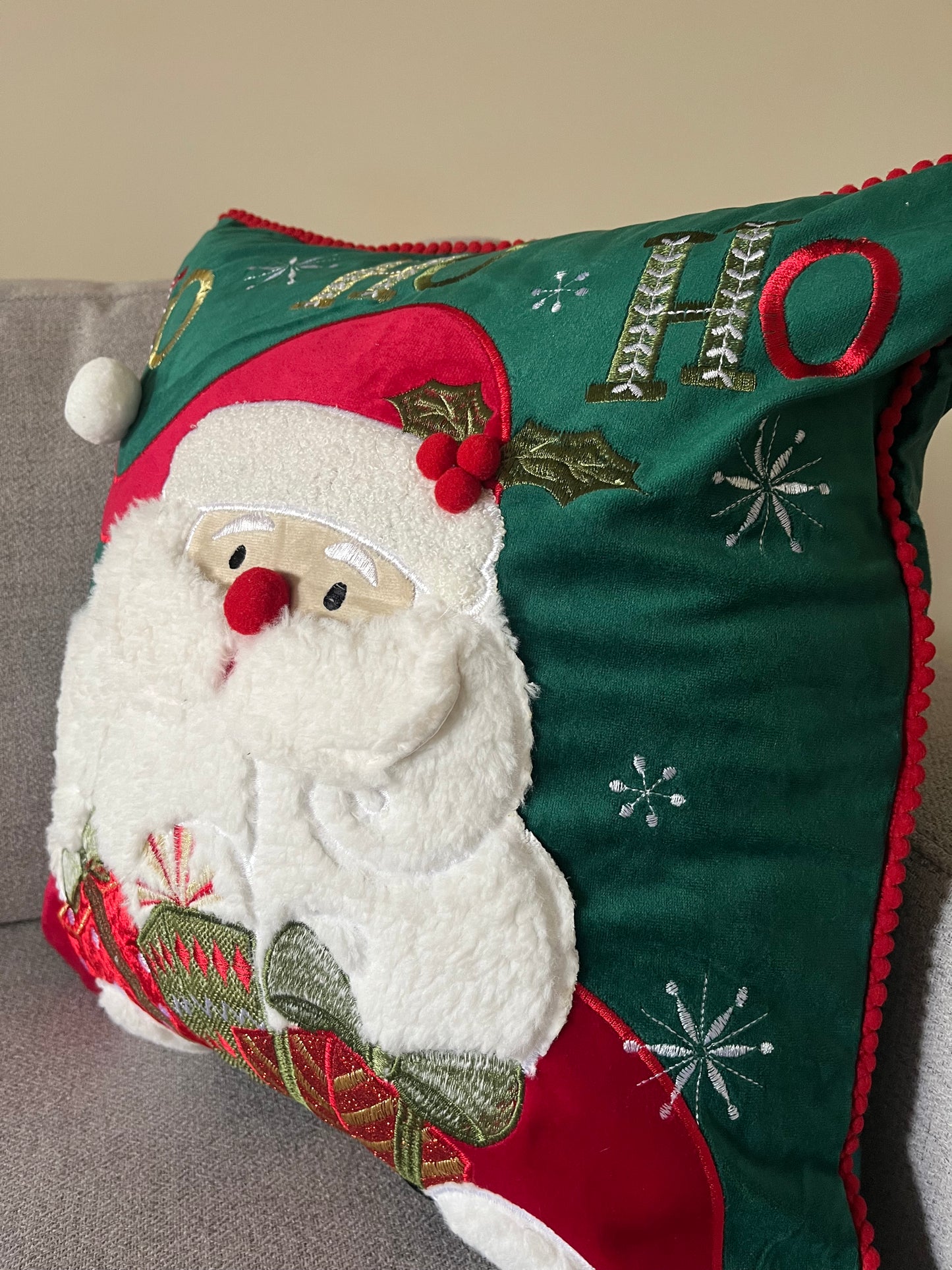 Christmas Santa Cushion Cover 45x45cm