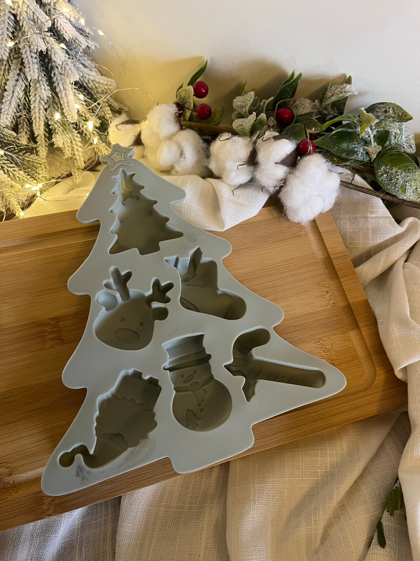 Christmas Silicone Mold - Several Shapes