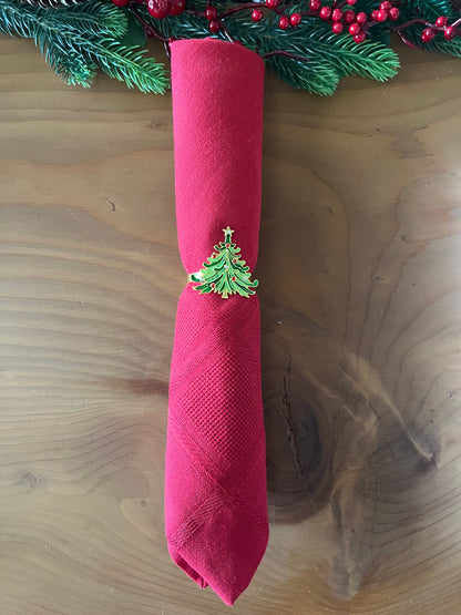 Fabric Red Napkin 45x45cm