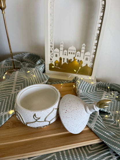 Ramadan Covered Small Resin Plate