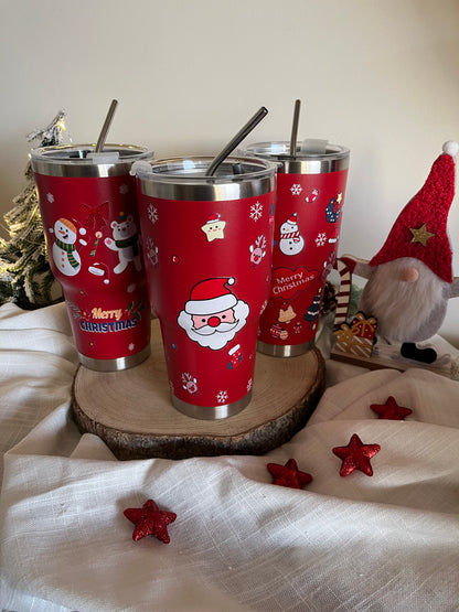 Christmas Large Stainless Cup