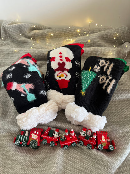 Christmas Slippers Socks