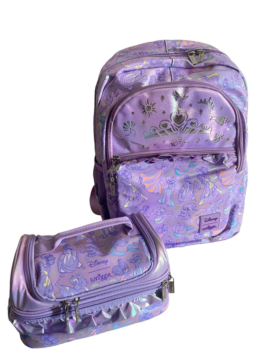 Smiggle Princess Backpack 2 pieces set